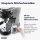 DeLonghi Dedica Style EC 685.B – Espresso Siebträgermaschine, Espressomaschine mit professionellem Milchaufschäumer, nur 15 cm breit, für Kaffeepulver oder ESE Pads, 1 l Wassertank, schwarz