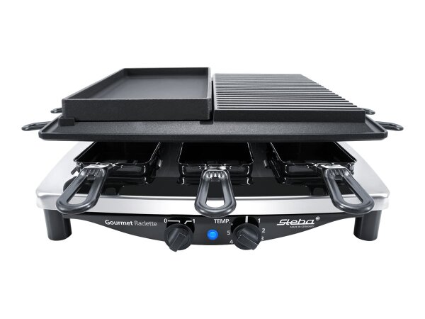 Steba RC 4 plus deluxe chrom Raclette