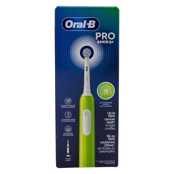 Braun Oral-B Junior Base Green Elektrische Kinderzahnbürste