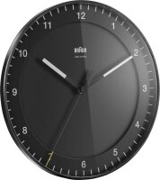 Braun BC 17 B-DCF Funkwanduhr schwarz