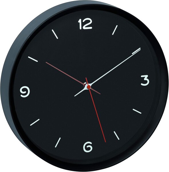 TFA 60.3056.01 schwarz Analoge Wanduhr