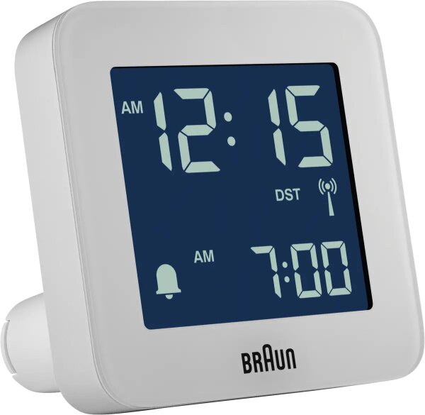 Braun BC 09 W-DCF Funkwecker Multiband weiß