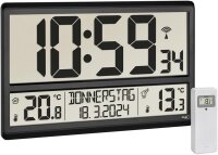 TFA 60.4521.01 Funkuhr mit Außen- und Innentemperatur