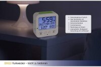 TFA 60.2528.02 Bingo        weiß Funk Wecker mit Temperatur