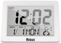 Mebus 25738 Quarz-Wecker, digital