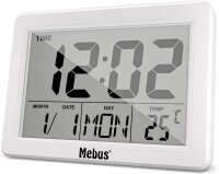 Mebus 25738 Quarz-Wecker, digital