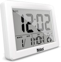 Mebus 25738 Quarz-Wecker, digital