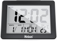 Mebus 25739 Quarz-Wecker, digital