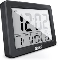 Mebus 25739 Quarz-Wecker, digital