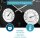 Mebus 12988 Funkwanduhr mit Thermo-Hygrometer