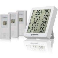 Bresser Temeo Hygro Quadro weiß