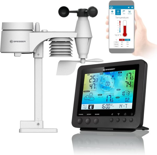 Bresser Wetter Center 5-in-1 WLAN Profi-Sensor