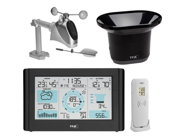 TFA 35.1161.01 WEATHER PRO Funkwetterstation