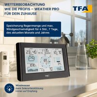 TFA 35.1161.01 WEATHER PRO Funkwetterstation