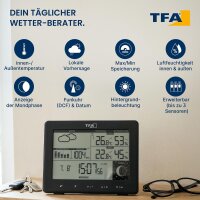 TFA 35.1158.01  ELEMENTS Funk-Wetterstation