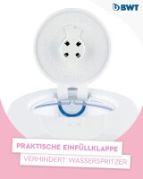 BWT Wasserfilter AQUAlizer 2,6l + 2 Magnesium Filterkartuschen.
