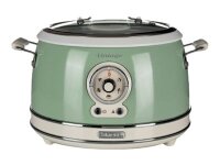 Ariete Vintage Dampfgarer, grün
