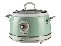 Ariete Vintage Dampfgarer, grün