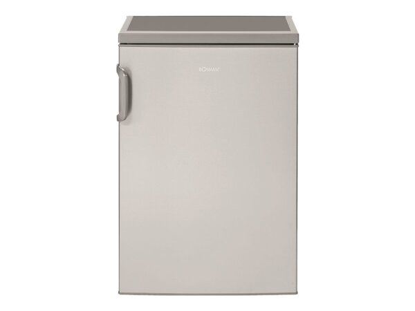 omann® Kühlschrank ohne Gefrierfach | Energieklasse D | 85cm | leise 39dB | 3 Ablagen | Türanschlag wechselbar | 133L