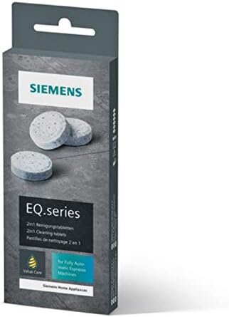 Siemens Reinigungstabletten TZ80001 für Siemens Vollautomaten (10 Stück)