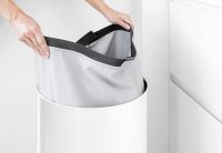 Brabantia Wäschekorb-Sack Ersatz für Wäschebox, 50-60 L  Grey