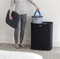 Joseph Joseph Wäschekorb Tota 90 L Schwarz