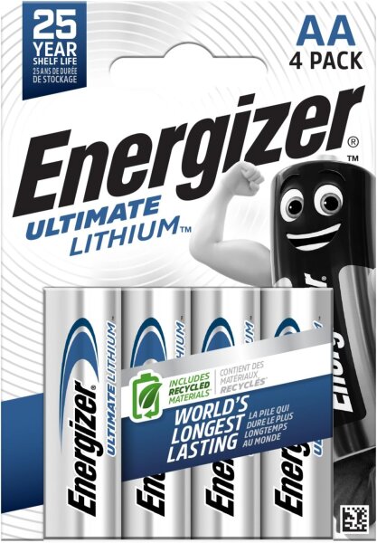 1x4 ENERGIZER Ultimate Lithium Mignon AA LR 6 1,5V