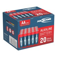 1x20 Ansmann Alkaline Mignon AA LR 6 red-line Box        5015548