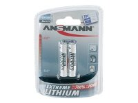 1x2 Ansmann Lithium Micro AAA LR 03 Extreme