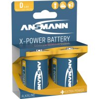 1x2 Ansmann Alkaline Mono D LR 20 X-Power