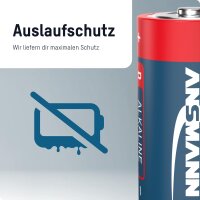 1x2 Ansmann Alkaline Mono D LR 20 red-line         1514-0000