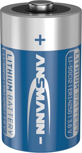 Ansmann Akku Lithium-Thionylchlorid 3,6V ER14250 1/2AA   1522-0037-1