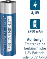 Ansmann Lithium-Thionylchlorid 3,6V ER14505 / AA    1522-0036-1