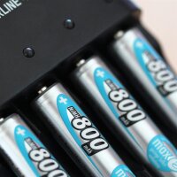 1x2 Ansmann maxE NiMH Akku Micro AAA 800 mAh        5030982
