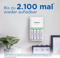 1x4 Panasonic Eneloop Micro AAA 800mAh + Akkubox...