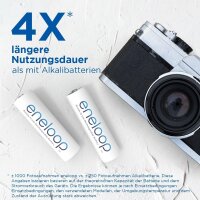 1x4 Panasonic Eneloop Micro AAA 800mAh + Akkubox    BK-4MCDEC4BE