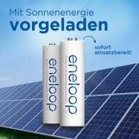 1x4 Panasonic Eneloop Micro AAA 800mAh + Akkubox    BK-4MCDEC4BE