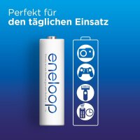 1x4 Panasonic Eneloop Mignon AA 2000mAh + Akkubox...