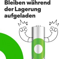 GP Akku AAA Micro NiMH 950 mAh 1,2V ReCyko 4er Blister