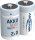 1x2 Ansmann maxE NiMH Akku Mono D 5000 mAh          5030922