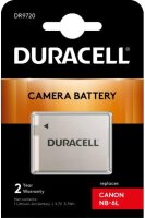 Duracell Li-Ion Akku 1000mAh für Canon NB-6L