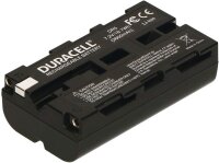 Duracell Li-Ion Akku 2600mAh für Sony NP-F330, NP-F550