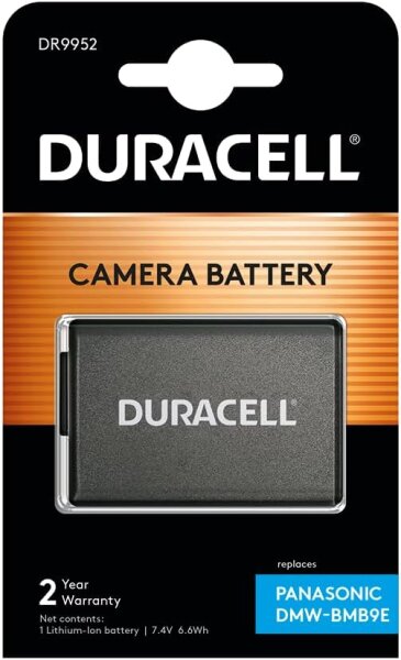 Duracell Li-Ion Akku 890mAh für Panasonic DMW-BMB9E