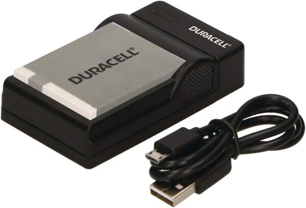 Duracell Ladegerät mit USB Kabel für DR9720/NB-6L