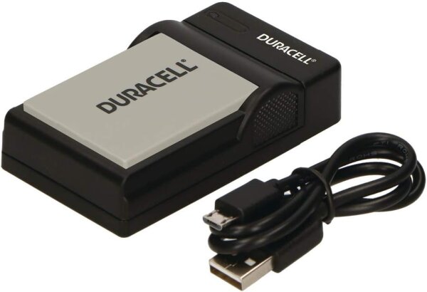 Duracell Ladegerät mit USB Kabel für DRC10L/NB-10L