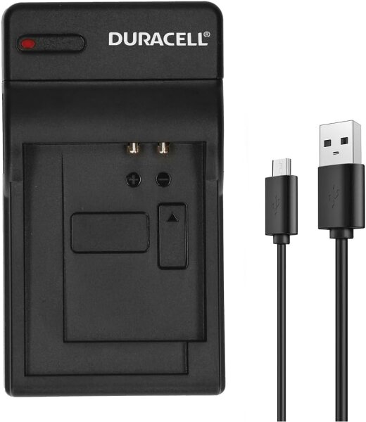 Duracell Ladegerät mit USB Kabel für DR9932/EN-EL12