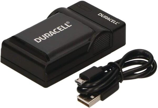 Duracell Ladegerät mit USB Kabel für DRNEL23/EN-EL23