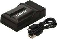 Duracell Ladegerät mit USB Kabel für DR9695/NP-FM500H
