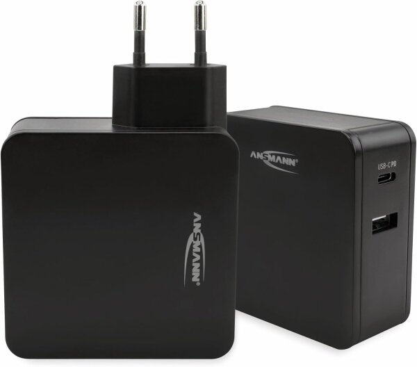 Ansmann Home Charger 254PD 1xUSB 1xUSB Type-C PD 60W 4700mA