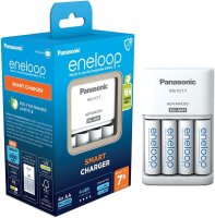 Panasonic Eneloop Smart Charger BQ-CC17 inkl.4xAA...